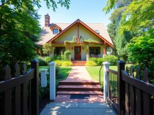 Casă confortabilă într-o zonă verde, ideală pentru cumpărare.